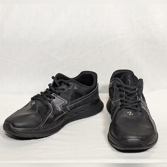 NEW Shoes for Crews Mens Condor Slip Resistant Food Service Work Sz 10 black - Picture 2 of 4